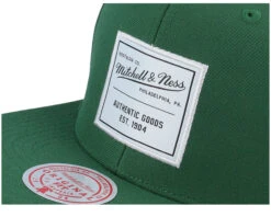 Essential Hunter Green Snapback - Mitchell & Ness -Mitchell & Ness 196945419837 6