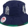 Own Brand Clubhouse Navy/Green Bucket - Mitchell & Ness