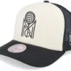Own Brand Short Game Off White/Black Trucker - Mitchell & Ness