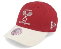 Own Brand Chip Shot Strapback Red Dad Cap - Mitchell & Ness