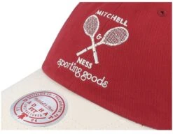 Own Brand Chip Shot Strapback Red Dad Cap - Mitchell & Ness -Mitchell & Ness 196945449223 6