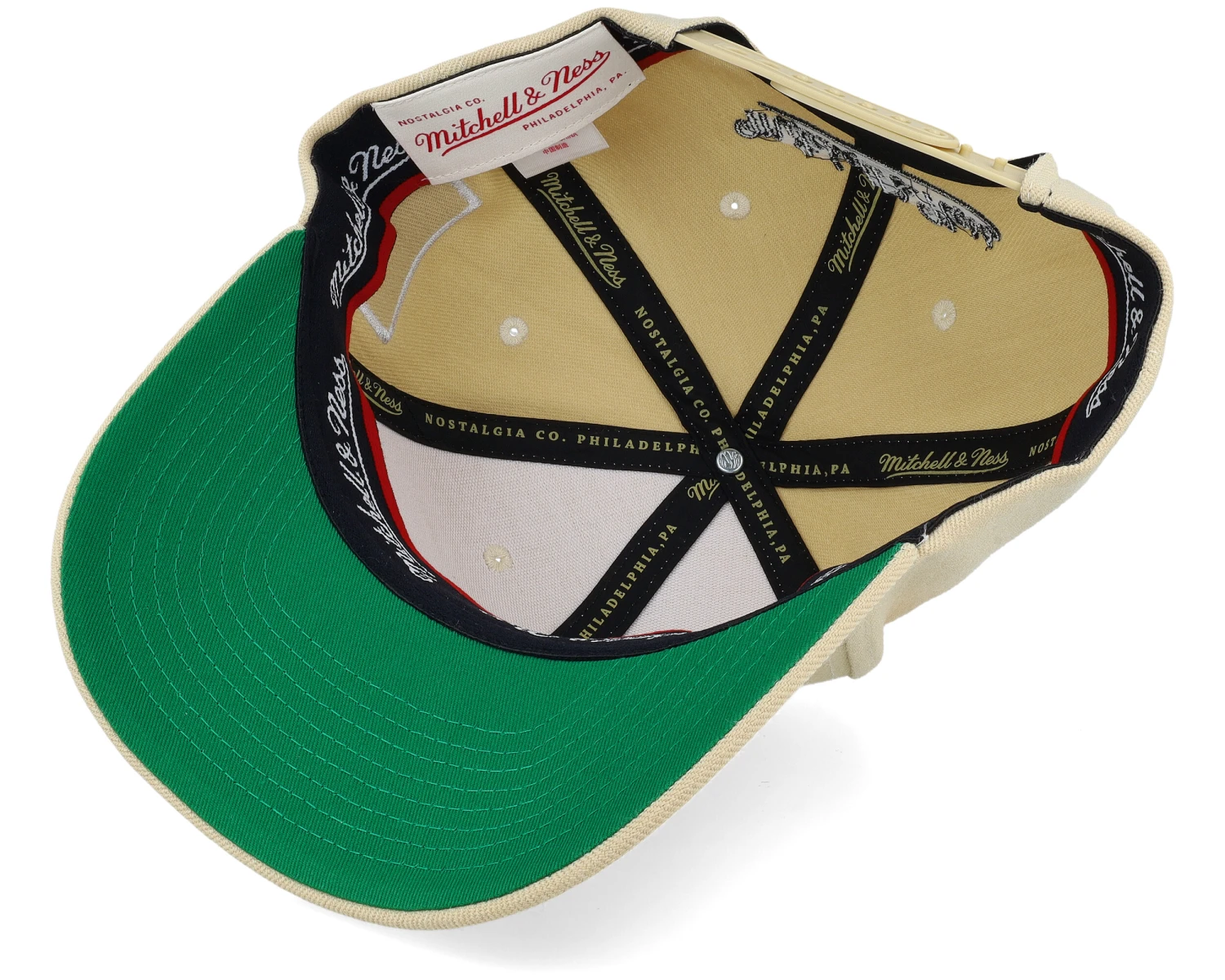 Comfy Core Stretch Off White Adjustable - Mitchell & Ness 5 Comfy Core Stretch Off White Adjustable - Mitchell & Ness - Image 5