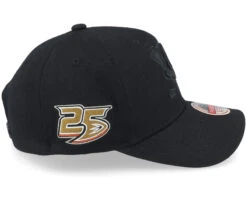 Anaheim Ducks NHL Anniversary Patch Black Adjustable - Mitchell & Ness -Mitchell & Ness 196945722579 4