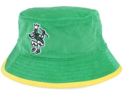 Boston Celtics Team Cord Green Bucket - Mitchell & Ness