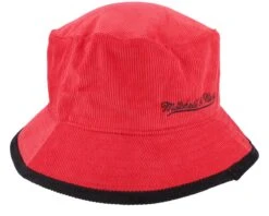 Chicago Bulls Team Cord Red Bucket - Mitchell & Ness -Mitchell & Ness 196945780579 3