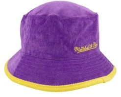 Los Angeles Lakers Team Cord Purple Bucket - Mitchell & Ness -Mitchell & Ness 196945780623 3