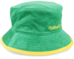 Seattle Supersonics Team Cord Green Bucket - Mitchell & Ness -Mitchell & Ness 196945780692 3
