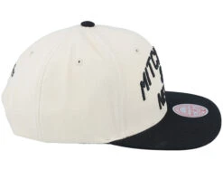 Athletic Arch Pro Off White/Black Snapback - Mitchell & Ness -Mitchell & Ness 196945963217 4