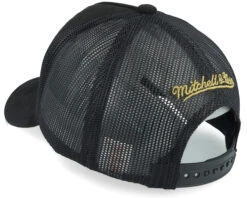 Pinscript Suede Black Trucker - Mitchell & Ness -Mitchell & Ness 1975075127138 3