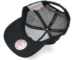 Pinscript Suede Black Trucker - Mitchell & Ness -Mitchell & Ness 1975075127138 6
