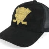 Anaheim Ducks Suede Black Trucker - Mitchell & Ness