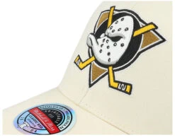 Anaheim Ducks Khaki Classic Red Khaki Adjustable - Mitchell & Ness -Mitchell & Ness 1975077475428 6
