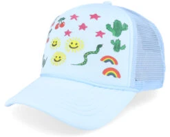 Art Doodles Blue Trucker - Mitchell & Ness