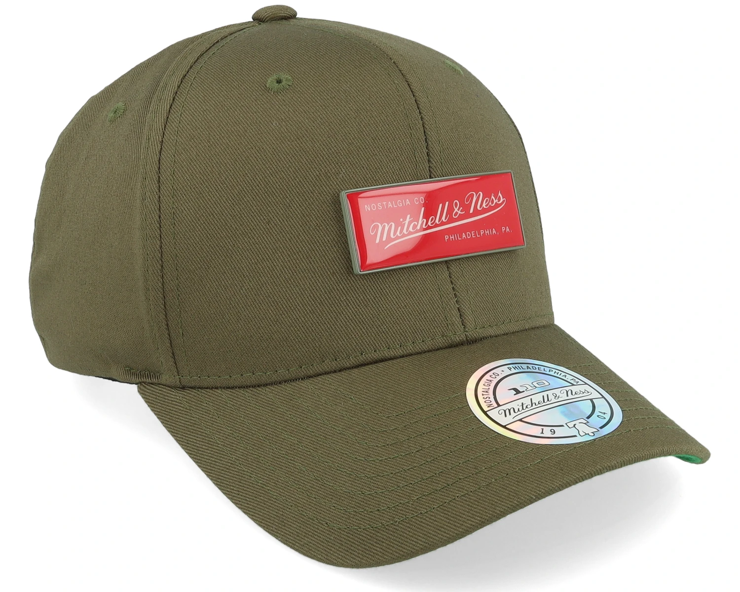 Own Brand Signal Snapback Olive 110 Adjustable - Mitchell & Ness 2 Own Brand Signal Snapback Olive 110 Adjustable - Mitchell & Ness - Image 2