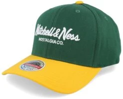 Hatstore Exclusive X Hatstore Exclusive X Pinscript Baseball Green/Yellow - Mitchell & Ness