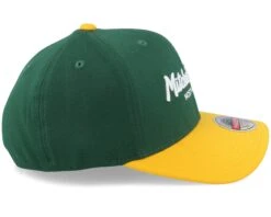 Hatstore Exclusive X Hatstore Exclusive X Pinscript Baseball Green/Yellow - Mitchell & Ness -Mitchell & Ness 5059427112594 4