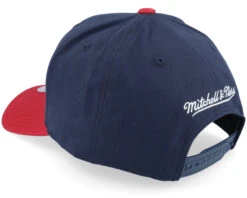 Pinscript 2 Tone Pro Crown Navy/Red Adjustable - Mitchell & Ness -Mitchell & Ness 5059427116769 3