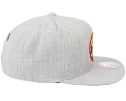 Team Heather Grey Snapback - Mitchell & Ness -Mitchell & Ness 697589812676 3