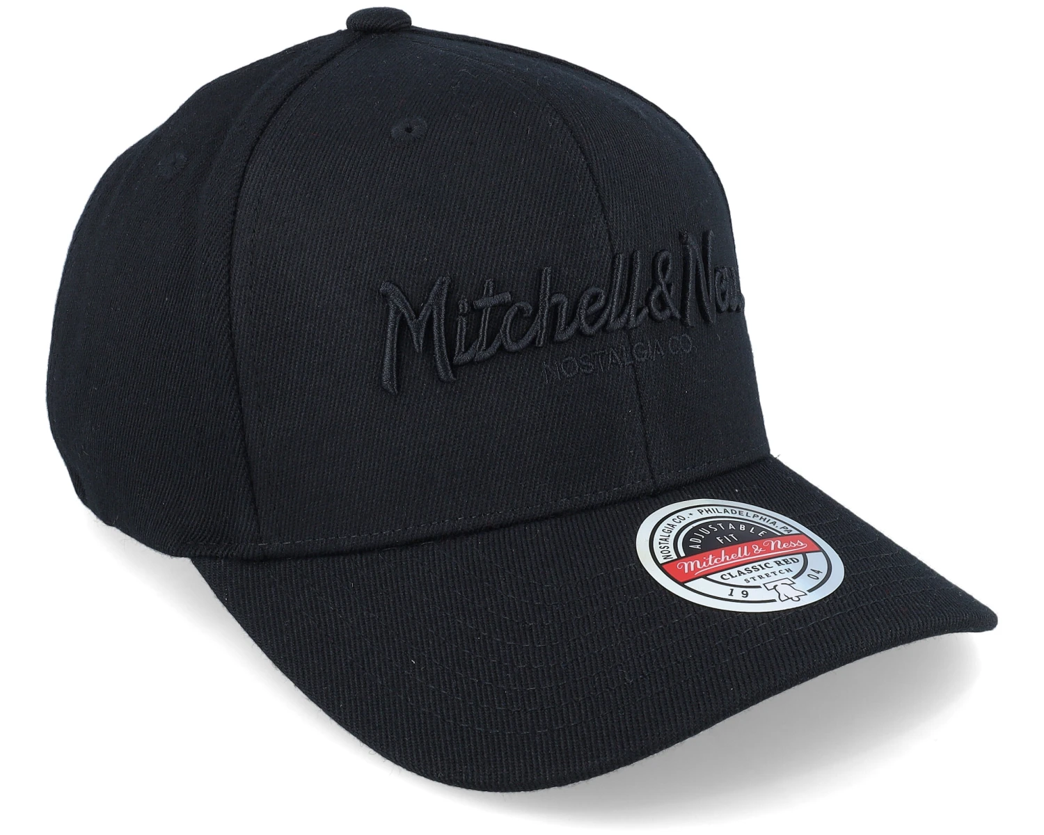 Branded Pinscript Black Adjustable - Mitchell & Ness 2 Branded Pinscript Black Adjustable - Mitchell & Ness - Image 2