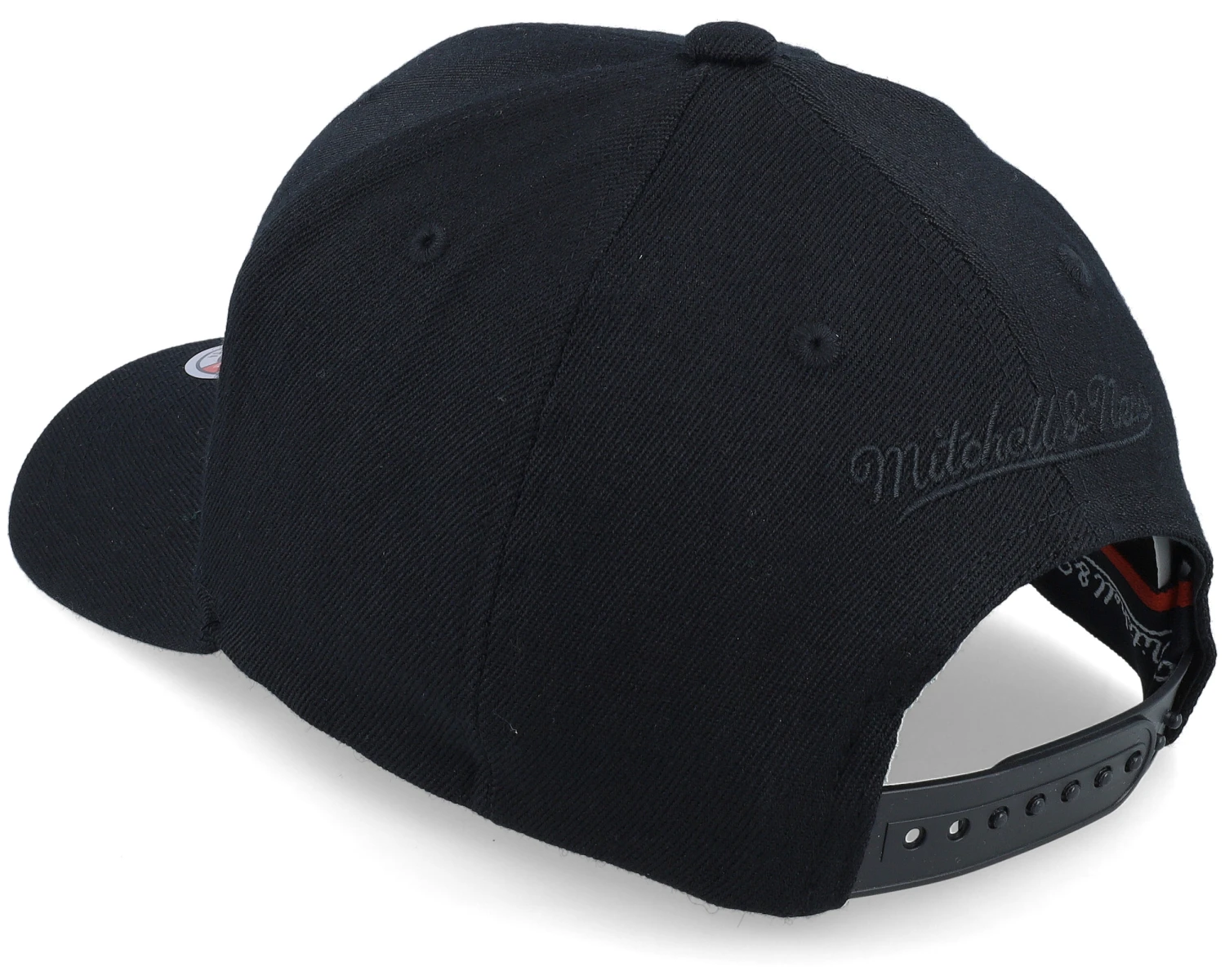 Branded Pinscript Black Adjustable - Mitchell & Ness 3 Branded Pinscript Black Adjustable - Mitchell & Ness - Image 3