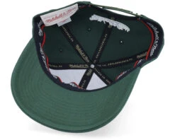 Pinscript Dark Green/White Adjustable - Mitchell & Ness -Mitchell & Ness HS2113288 5