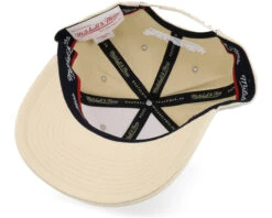 Branded Pinscript Khaki/White Adjustable - Mitchell & Ness 10 Branded Pinscript Khaki/White Adjustable - Mitchell & Ness -Mitchell & Ness HS2113294 5