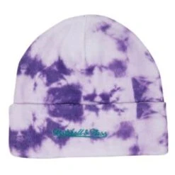 Tie Dye Knit Beanie HWC Charlotte Hornets