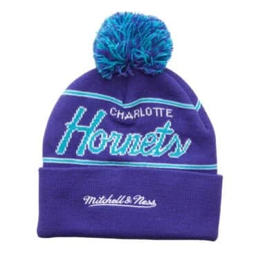 Script Pom Beanie HWC Charlotte Hornets 1 Script Pom Beanie HWC Charlotte Hornets