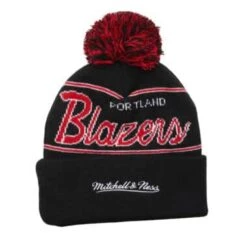 Script Pom Beanie HWC Portland Trail Blazers