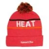 Reload 2.0 Pom Knit Beanie Miami Heat