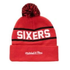 Reload 2.0 Pom Knit Beanie Philadelphia 76ers